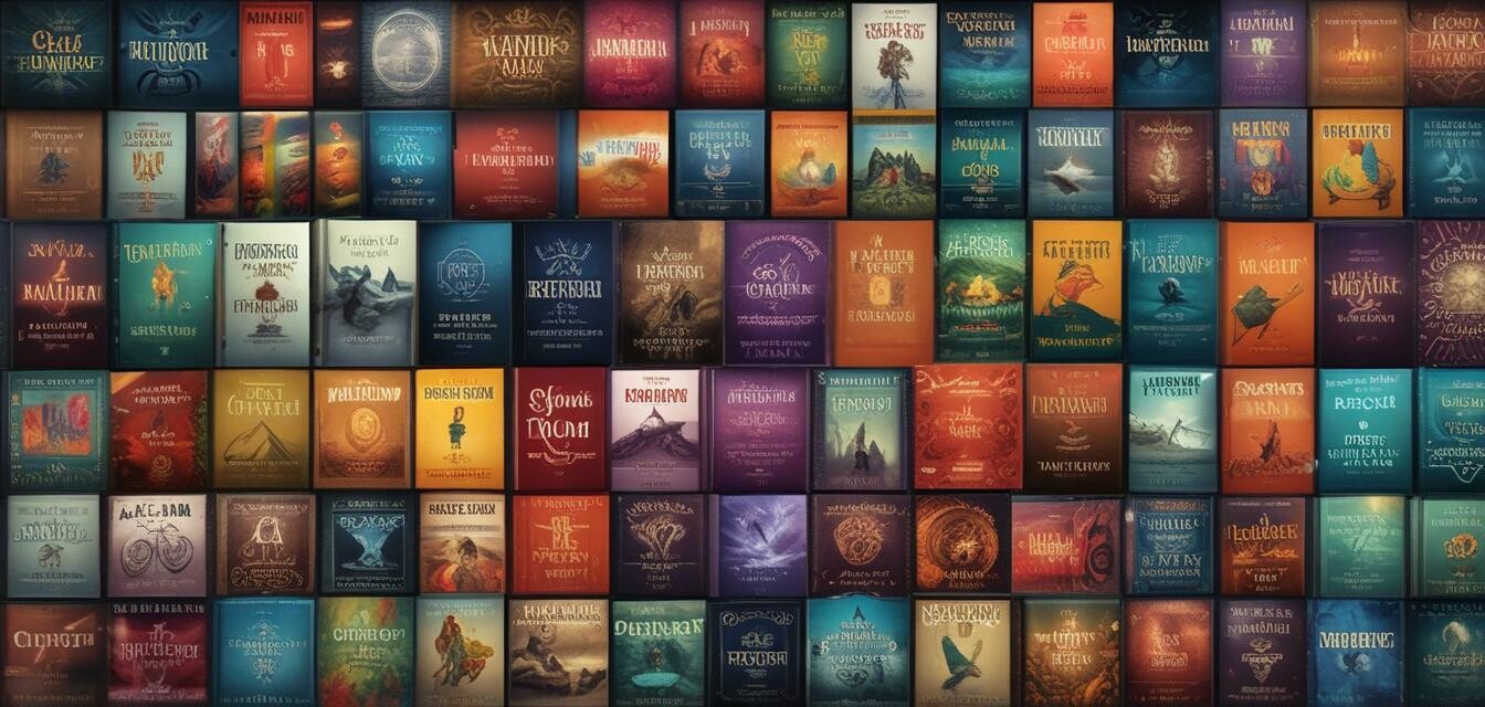 Colorful eBook covers